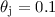 $\theta_{\rm j}=0.1$