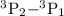 $^3\mathrm{P}_2{-}^3\mathrm{P}_1$