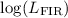 $\log(L_{\rm FIR})$