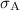 $\sigma_{\rm A}$