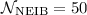${\cal N}_{{\rm NEIB}}=50$