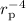 $r_{\rm p}^{-4}$