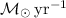 ${\cal M}\hbox{$_{\odot}$}\,{\rm yr}^{-1}$