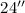 $24\arcsec$