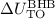 $\Delta U_{\rm TO}^{\rm BHB}$
