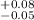 $^{\rm +0.08}_{\rm -0.05}$