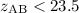 $z_{\rm AB}<23.5$
