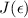 $J(\epsilon)$