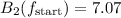 $B_2(f_{\rm start}) = 7.07$