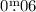 $0\fm06$