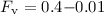 $F_{\rm v}= 0.4{-}0.01$