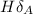 $H\delta_{A}$