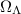 $\Omega_{\Lambda}$