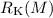 $R_{\rm K}(M)$
