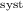 $_{\mathrm{syst}}$