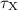 $\tau_{\rm X}$