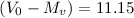 $(V_0-M_v)=11.15$