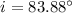 $i=83.88\degr$