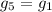 $g_5=g_1$