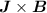 $\vec{J}\times\vec{B}$