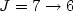 $J=7\rightarrow6$