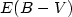 $E(B-V)$