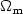 $\Omega_\mathrm{m}$