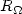 $R_{\Omega}$