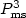 $P_{{\rm ms}}^3$