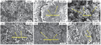 Shock deformation features of Fa50 high-Fe olivine 