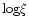 ${\rm log}\xi$