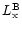 $L_{\rm x}^{\rm B}$