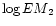 $\log {EM}_2$