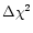 $\Delta\chi^2$