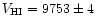 $V_{\rm HI}=9753\pm4$
