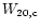 $W_{\rm 20,c}$