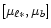 $[\mu_{\ell\ast},\mu_b]$