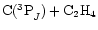 ${\rm C(^3P}_J) + {\rm C_2H_4}$