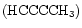 ${\rm (HCCCCH_3)}$