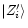 $\arrowvert Z'_i\rangle $