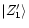 $\arrowvert Z'_1\rangle$