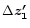 $\Delta
\vec{z'_1}$