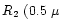$R_2~(0.5~\mu$