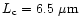 $L_{\rm c}=6.5~{\rm\mu m}$