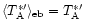 $\langle T_{\rm
A}^{\ast \prime} \rangle_{\rm eb} = T_{\rm A}^{\ast \prime}$