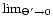 $\lim_{\Theta^{\prime} \rightarrow 0}$