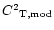 ${C^{2}}_{\rm T,mod}$