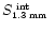 $\mbox{$S_{\mbox{\tiny 1.3~mm}}^{\mbox{\tiny ~int}}$ }$