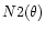 $N\h2(\theta) $