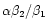 $\alpha \beta _2 / \beta _1$